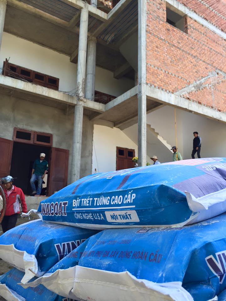 Vinacoat sử dụng cho Chùa Tây Thiên Buôn Ma Thuột.