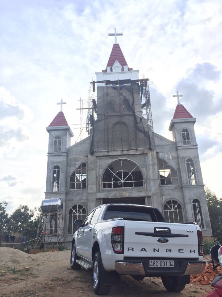 Giáo Họ Thánh PHAOLO - Đắk Mil - Đắk Nông sử dụng bột trét Unilick 